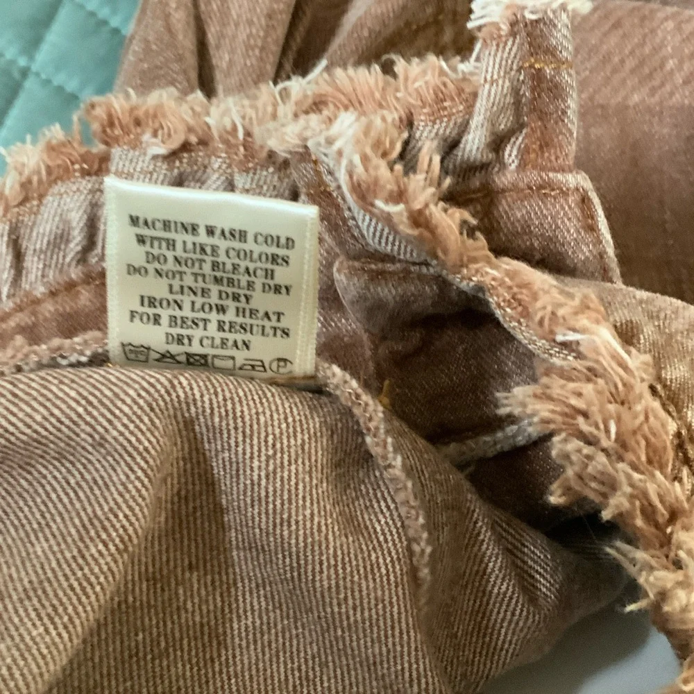 Very J Brown Checkered Maxi Skirt with Frayed Waist - Picture 6 of 7